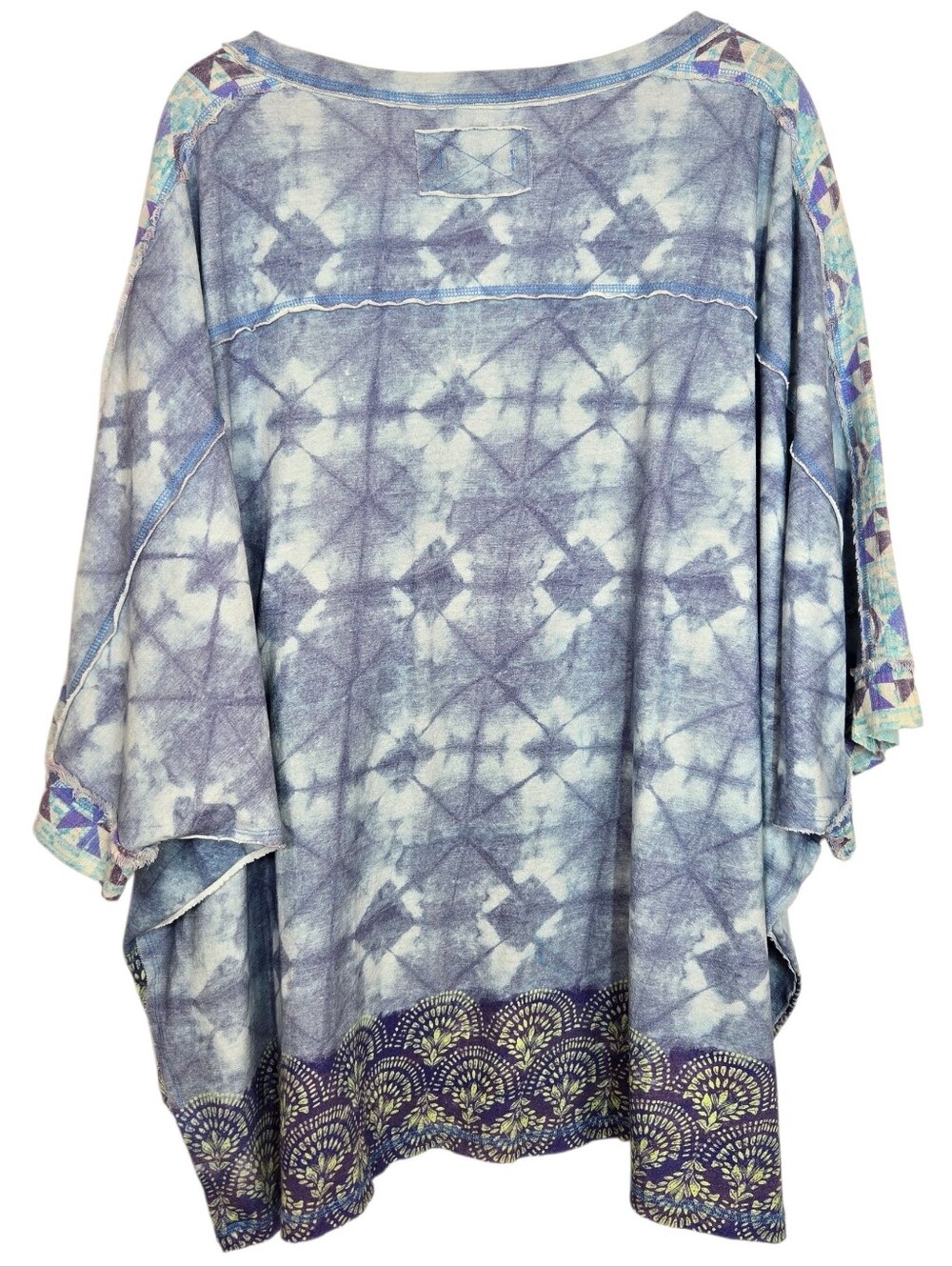Free People We The Free Feeling Radical Tee Oversized Relaxed Tie Dye XL NWT - Picture 8 of 11